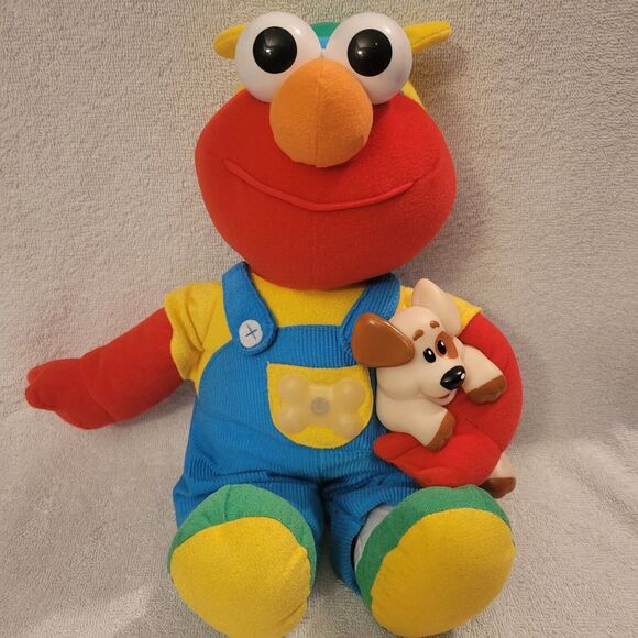 Sesame Street 16” Magic Lights ELMO Musical Stuffed Plush Vintage 1997 TYCO - Picture 9 of 10